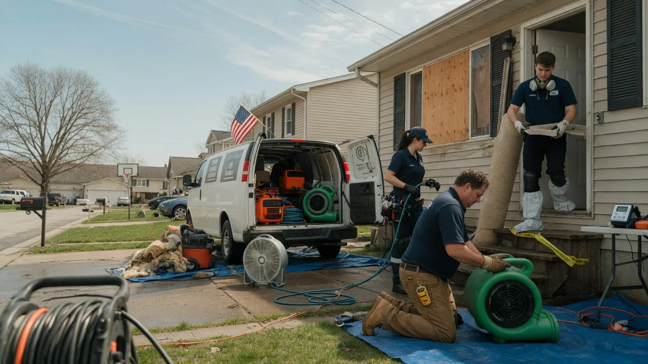 Water Damage Restoration in Ashley, ND near me